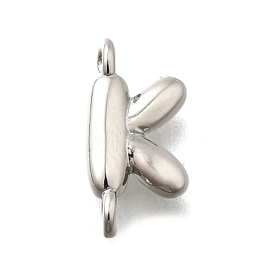 Brass Connector Charms KK-P295-01P-K-1