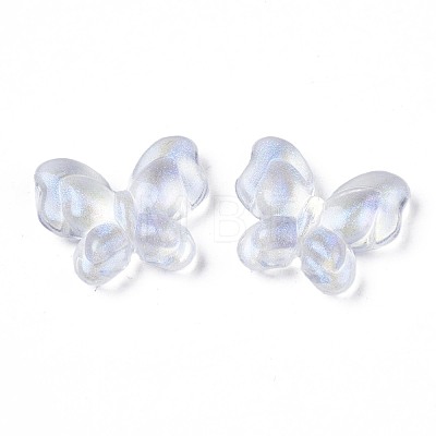 Transparent Acrylic Beads X-OACR-N008-072-1