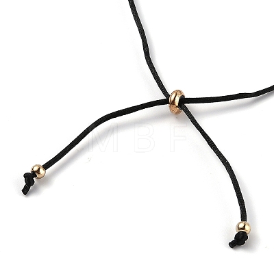 Adjustable Polyester Cord Slider Bracelets BJEW-H540-A02-G-1