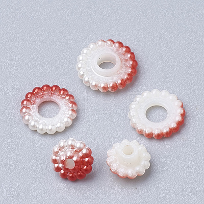 Imitation Pearl Acrylic Beads OACR-T004-12mm-10-1