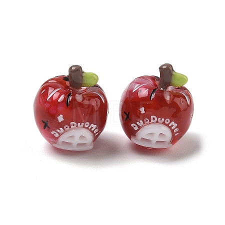 Opaque Resin Imitation Food Beads RE-F001-01-1