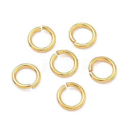 Brass Open Jump Rings KK-H532-43D-G-1