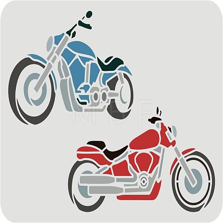 Plastic Reusable Drawing Painting Stencils Templates DIY-WH0202-361-1