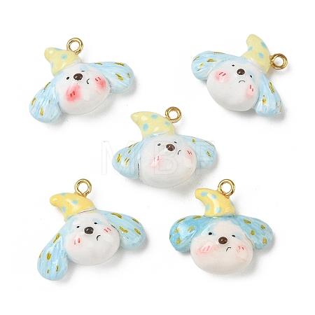 Handmade Polymer Clay Pendants PY-CBABDB7-11B-1