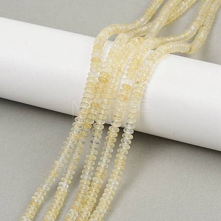 Watermelon Stone Glass Beads Strands G-U026-B03-4mm-1