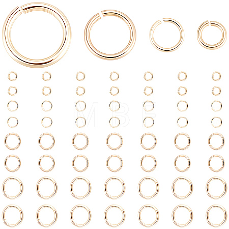 950Pcs Brass Open Jump Rings KK-BBC0027-72-1