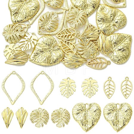 30Pcs 6 Styles Alloy Pendants FIND-YW0013-22-1