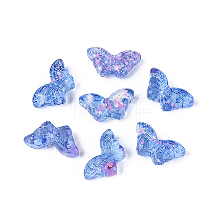 Picasso Transparent Glass Beads SEED-N012-05D-1