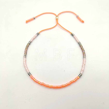 Japanese MIYUKI Rice Ball Handmade Beaded Bracelet JL1795-2-1