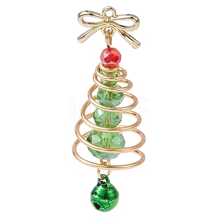 Glass & Alloy Pendants PALLOY-JF02990-01-1