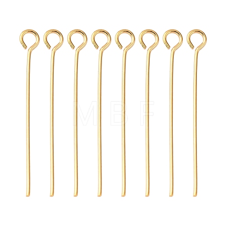 Brass Eye Pin KK-G331-09-0.7x30-NF-1