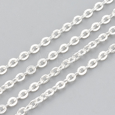 3.28 Feet 304 Stainless Steel Cable Chains X-CHS-R002-0.5mm-S-1