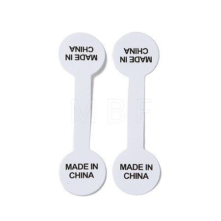 Folding Paper Jewelry Price Tags CDIS-C006-02C-1