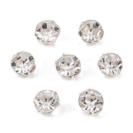 Flat Round Sew on Rhinestone Montee Beads STAS-B107-01B-01S-1