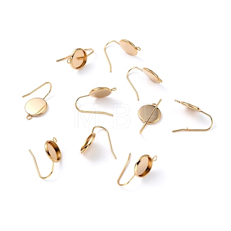 304 Stainless Steel Earring Hooks STAS-F271-01B-G-1