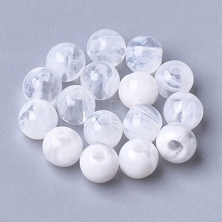 Acrylic Beads OACR-T006-185B-01-1