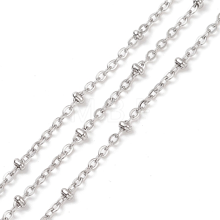 Tarnish Resistant 3.28 Feet 304 Stainless Steel Cable Chains X-CHS-L015-44-1