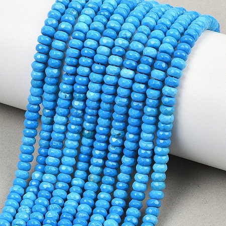 Natural Magnesite Beads Strands G-Z143-F01-01A-1