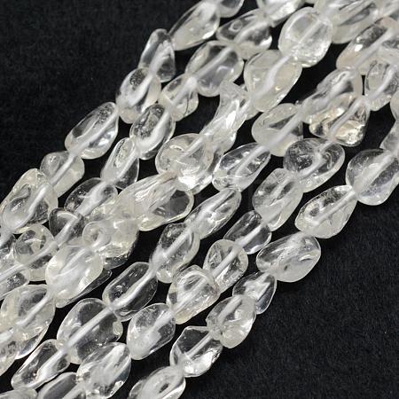 Natural Quartz Crystal Beads Strands G-F521-47-1