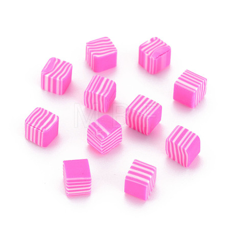 Handmade Polymer Clay Beads CLAY-N006-93A-1