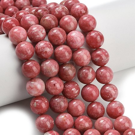 Natural Thulite Beads Strands G-C280-B17-10mm-1