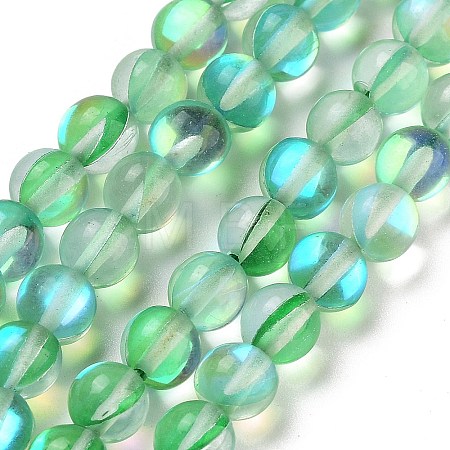 Transparent Glass Beads GLAA-B022-6mm-02-1