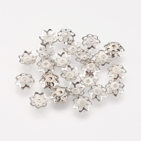 Multi-Petal Iron Bead Caps IFIN-F146-01P-1