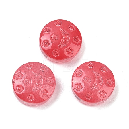 Transparent Glass Beads DGLA-E004-09C-1