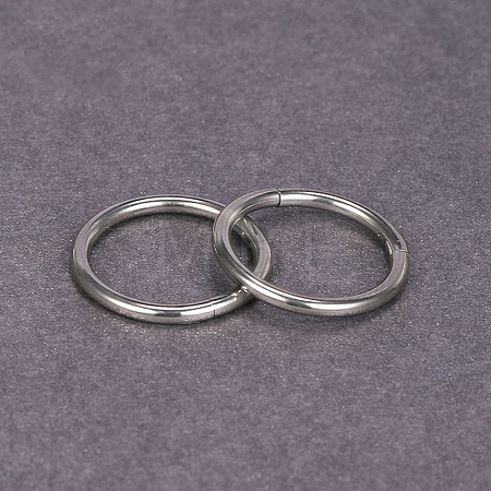 316L Surgical Stainless Steel Hoop Cartilage Earrings WGB51CA-01-1