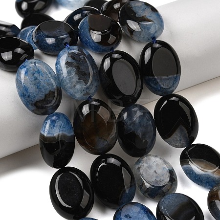 Natural Agate Beads Strands G-F820-N01-01D-1