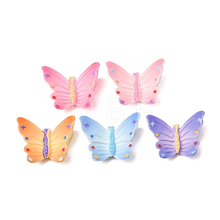 Gradient Color Opaque Resin Cabochons RE-CBA0EC6-05-1