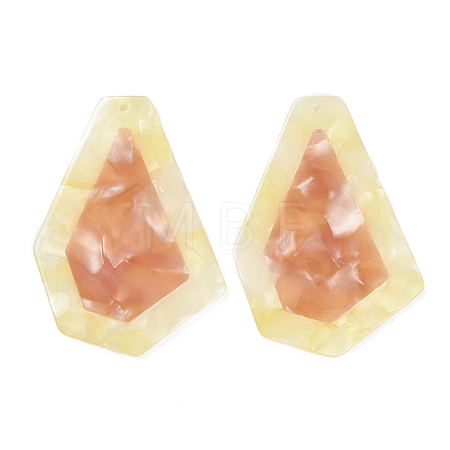 Cellulose Acetate(Resin) Big Pendants RESI-XCP0001-99-1