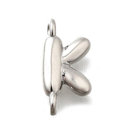 Brass Connector Charms KK-P295-01P-K-1