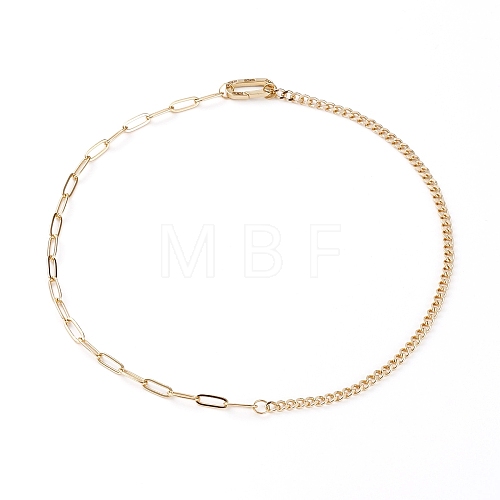 Chain Necklaces NJEW-JN03281-1