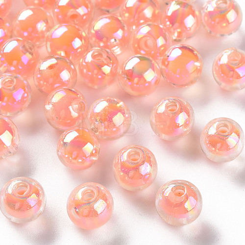 Transparent Acrylic Beads X-TACR-S152-15B-SS2109-1