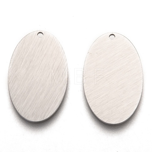 Tarnish Resistant 304 Stainless Steel Pendants STAS-O133-01E-P-1