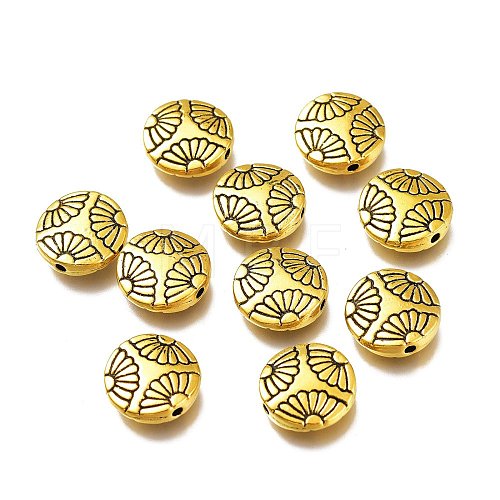 Tibetan Style Alloy Beads PALLOY-H170-34AG-1