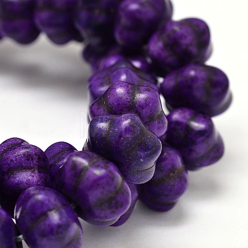 Dyed Synthetic Turquoise Bead Strands G-M148-05-C-1