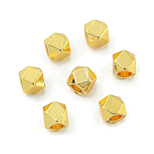 Rack Plating Brass Spacer Beads FIND-T071-03G-B02-RS-1