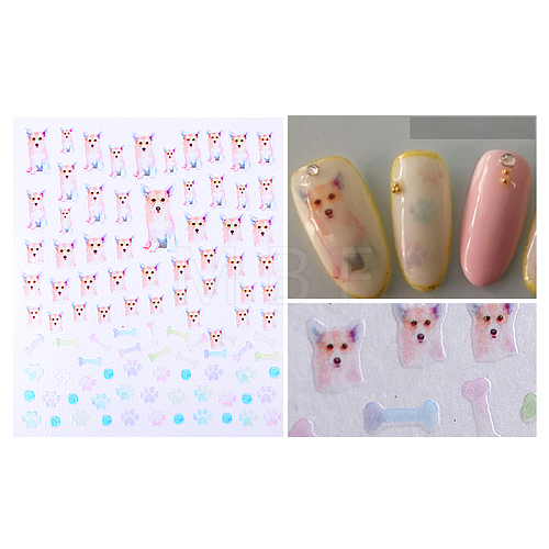 Watermark Slider Gel Nail Art MRMJ-F003-08D-1