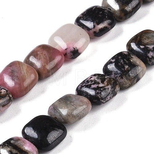 Natural Rhodonite Beads Strands G-M435-A06-01-1