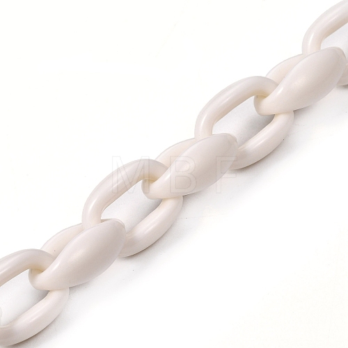 Handmade Acrylic Cable Chains AJEW-JB00690-09-1