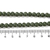 Synthetic Lava Rock Dyed Beads Strands G-H311-08A-03-5