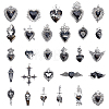 Zinc Alloy Pendants FIND-WH0816-200B-P-1