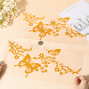 Butterfly PET Adhesive Waterproof Stickers Self-Adhesive Stickers DIY-WH20001-22A-3