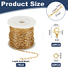 316L Surgical Stainless Steel Chains DIY-UN0006-35A-3