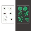 Hallowmas Luminous Glow in the Dark Removable Temporary Water Proof Tattoos Paper Stickers PW-WGAF489-03-1