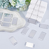 25Pcs Aluminum Connector Charms FIND-SP0002-96S-4