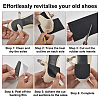 8Pcs 2 Styles Self-adhesive Synthetic Rubber Non-slip Shoe Sole Pad DIY-NB0015-90-3