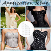5 Pairs 5 Styles Stainless Steel Corset Busk FIND-CL0002-01-5